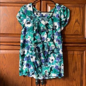Loft Floral Top - EUC